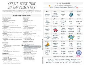Create Your Own 30-Day Challenge - Passion Planner