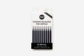 Passion Erasable Pen Refills - Soft Black (24-count) - Passion Planner