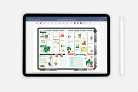 Digital Houseplants Sticker Book - Passion Planner