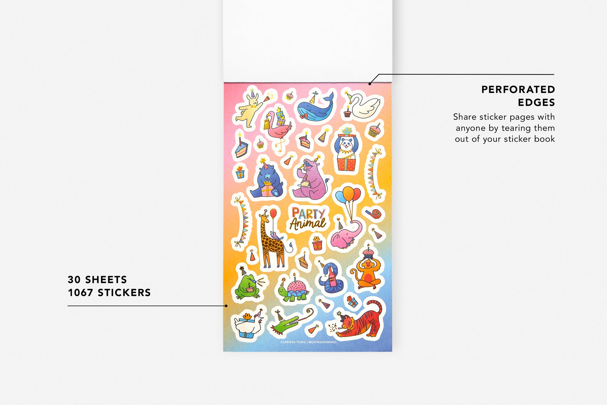 Let's Celebrate! Sticker Book - Passion Planner