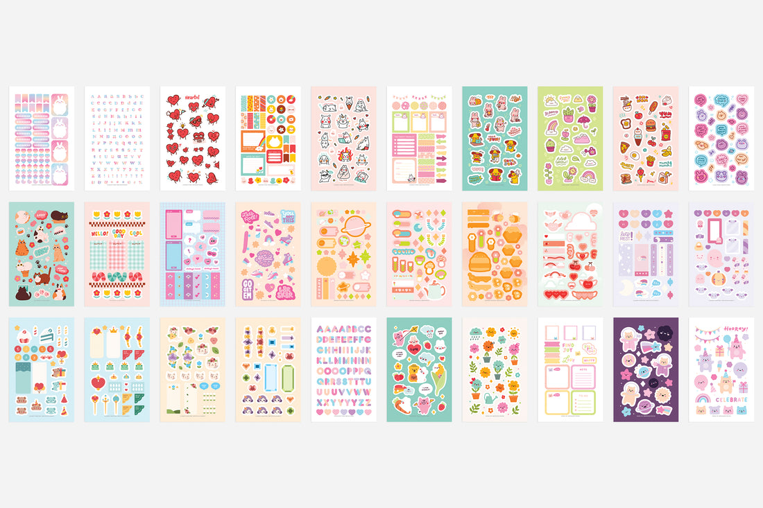 Everything Cute Sticker Book - Passion Planner