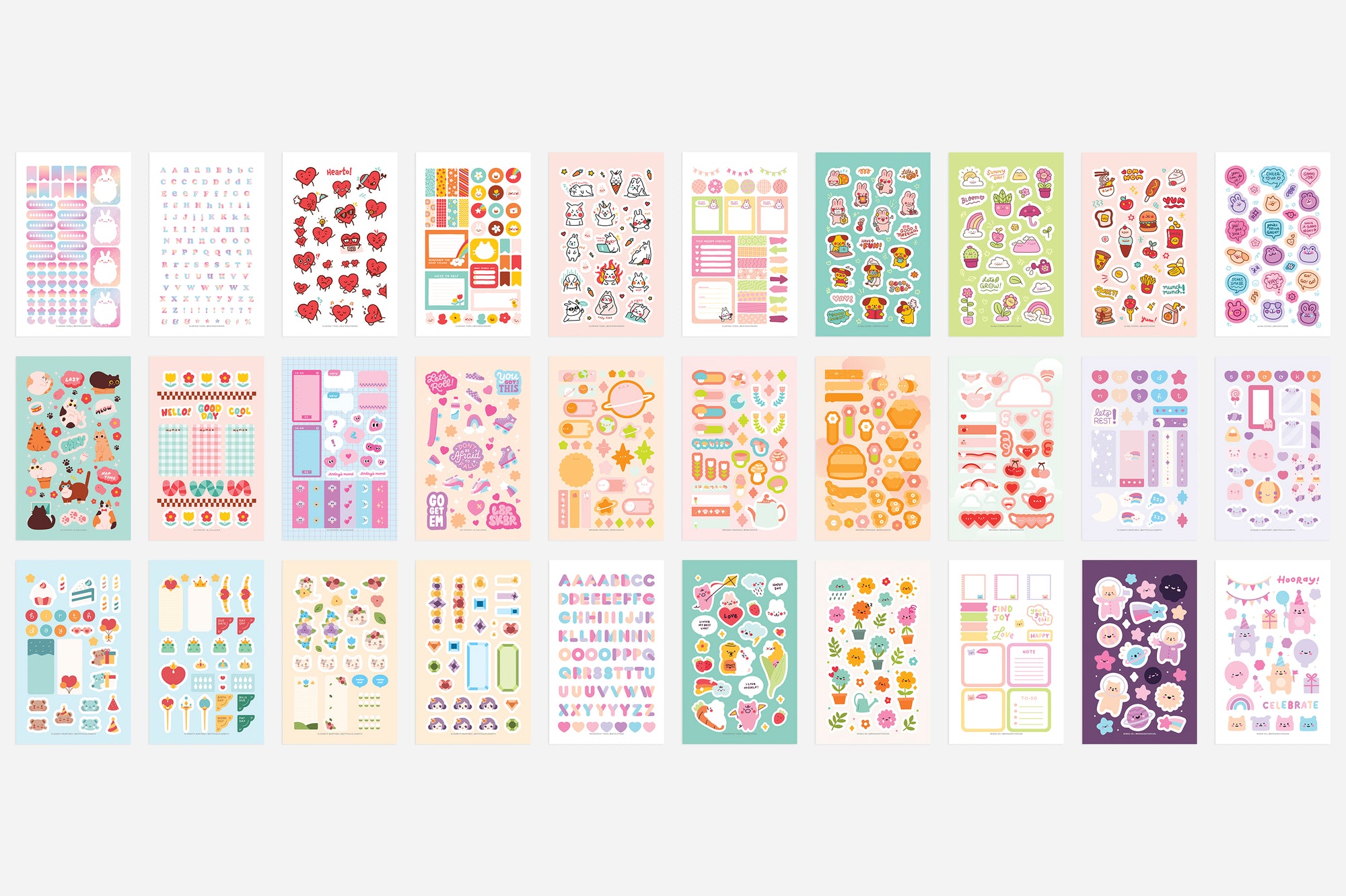 Everything Cute Sticker Book - Passion Planner