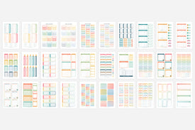 Functional Trackers Sticker Book - Passion Planner