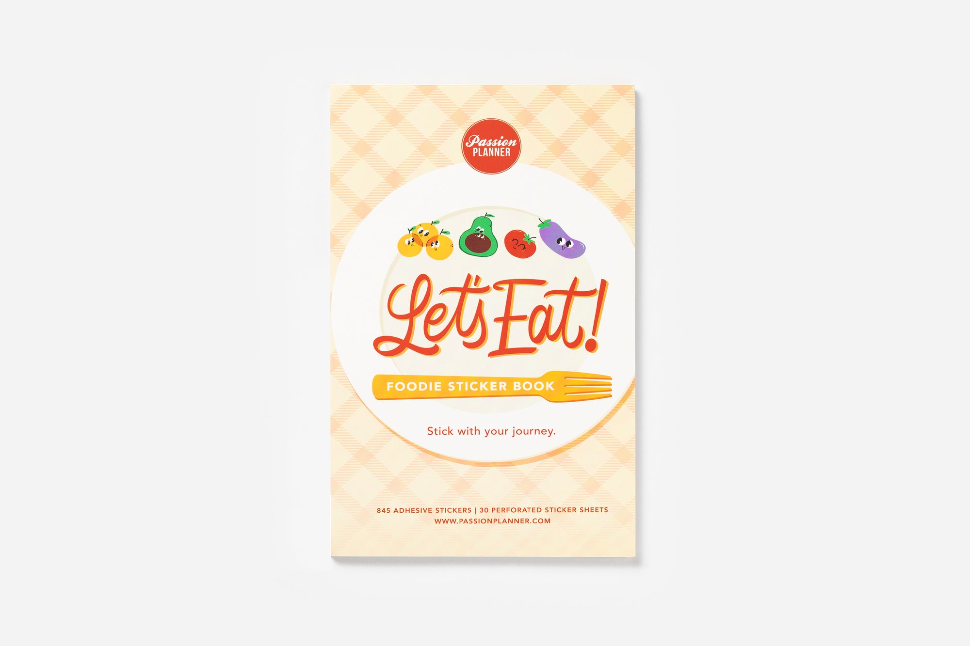 Let's Eat! Foodie Sticker Book - Passion Planner
