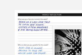 Weekly Reflection - Passion Planner