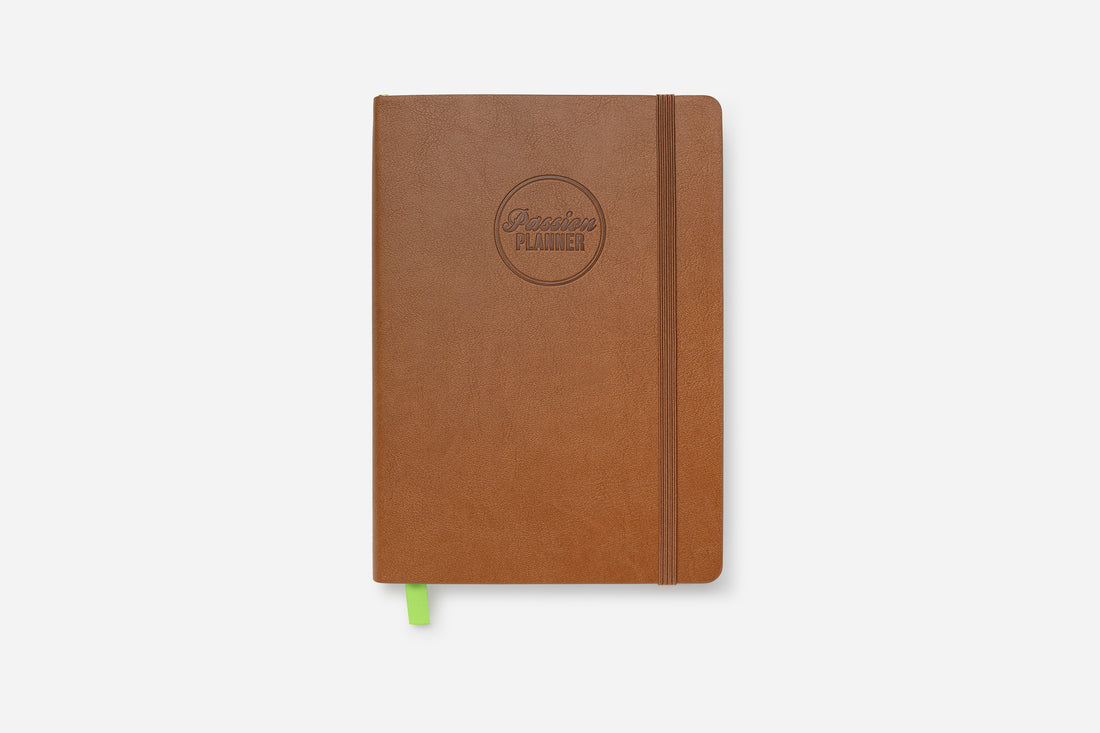 Daily Planner - Undated - Caramel Brown - Passion Planner