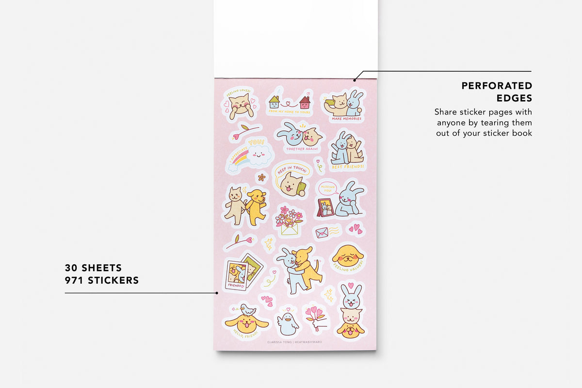 Friendship Sticker Book - Passion Planner